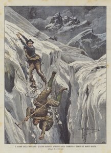 The Dramas Of the Mountain, Fire Alpinister rammet av snøstormen og eksperter på Mont Blanc