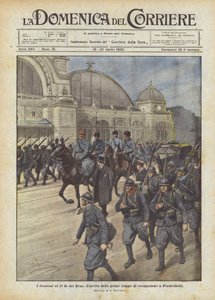 Franskmennene bortenfor Rhinen av Achille Beltrame