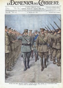 Den italienske stabssjefen i London