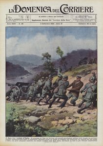 Hertugen blant soldatene i Italia