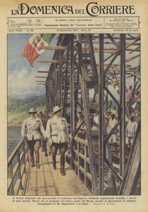 Reiser Vicere Graziani gjennom imperiets territorium, besøker befolkninger, lokaliteter?