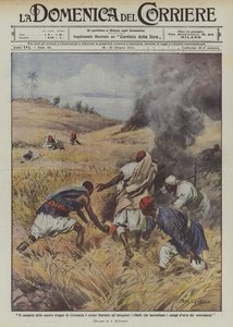 Er oppgaven til våre tropper i Cyrenaica nå begrenset til å jage opprørere som satte fyr på?