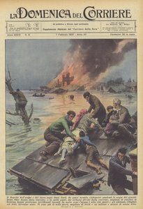 Vann- og ildsvøpe i USA av Achille Beltrame