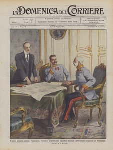 Det alvorlige politiske øyeblikket, argumenterer keiseren, den arvelige erkehertugen og kansleren?