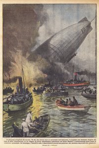 Det største luftskipet i verden, lR 38, som skulle krysse Atlanterhavet?