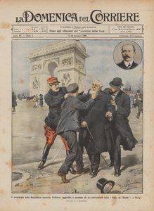Den franske republikkens president Fallieres ble angrepet og slått av en nasjonalist i?