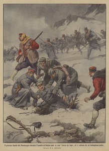 Faller prins Danilo av Montenegro i munnen på en ulv under angrepet av Brig?