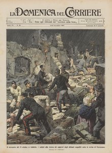 Jordskjelvet 23. oktober i Calabria, soldatene på jakt etter likene til innbyggerne?