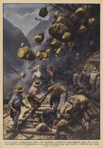 I en fjellregion nær Quito, i republikken Ekvator, hundre og femti arbeidere hvem?