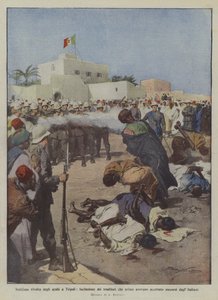 Slumsk arabisk opprør i Tripoli, skyting av forrædere som tidligere hadde akseptert?