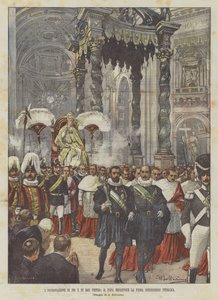 Kroningen av Pius X i St. Peter
