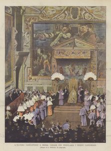 Siste konsistorium I Roma utroper Leo XIII de nye kardinalene