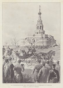 Innvielsen av monumentet til St Stephen i Tyrkia