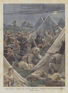 Anglo-Boer-krigen, katastrofalt nattlig angrep på den engelske leiren på Tweefontein For Opera Del?
