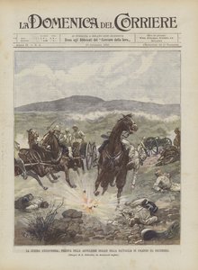 Anglo-Boer War, tap av britisk artilleri i slaget ved Colenso (14. desember)