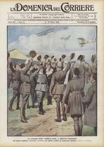 Levering av militærkorset til Gabriele d