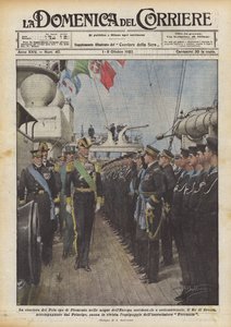 Cruise av Principe di Piemonte i farvannet i Vest- og Nord-Europa