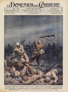 Krigen på Tobruk-linjene er for det meste nattlig, en krig mellom patruljer og patruljer hva?