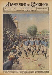 Den nye internasjonale seieren, årets tredje, til det italienske fotballaget