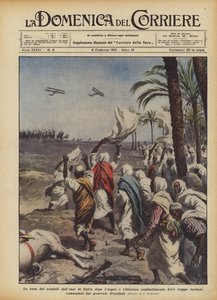 Overgivelsen av bemerkelsesverdige i Cufra delasi etter den bitre og seirende kampen til troppene? av Achille Beltrame