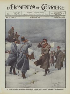 Gjenopptakelsen av krigen, en bulgarsk parlamentariker som bringer den kunngjørende meldingen til den tyrkiske leiren?