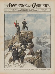 Erobrer ekspedisjonen ledet av hertugen av Abruzzi den ekstreme toppen av Mount Ruwenzori?