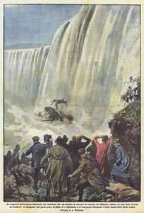 Tragedien til engelskmannen Stephens, en frisør, som prøvde å krysse Niagara Falls?