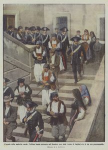 Lagonia av den sardinske underverdenen, den siste gjengen som ble tatt til fange i Desulese kommer ut av Assizes of Cagliari? av Achille Beltrame