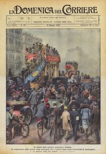 Gleden ved generalstreiken i London
