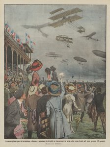 De fantastiske flykappløpene i Reims, fly og luftskip jager hverandre i luften i?