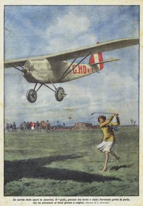 Nyhetene om sport i Amerika av Achille Beltrame