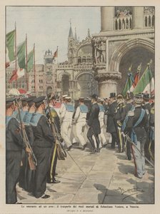 Heder til en helt, transporten av de jordiske restene av Sebastiano Veniero til Venezia
