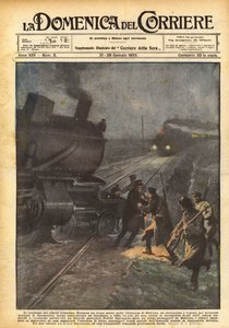 Bedriftene til de irske opprørerne av Achille Beltrame