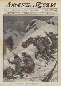 Funnene av våre alpine tropper, tønner og eksplosive sleder hastet til de østerrikske stillingene