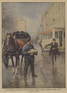 En lykkelig slutt, en kullbrenner som finner, i en gate i Paris, en lommebok som inneholder en og en halv million