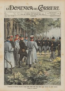Studerte keiseren av Tyskland effekten av de italienske uniformene laget for å ha på seg under jaktene?