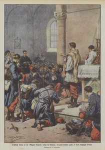 Den siste messen i en fransk landsby, etter gudstjenesten, snakker en soldat-prest til sine kamerater