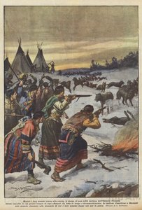 Mens mennene deres jaktet, var kvinnene fra en indianerstamme i Ontario (Canada) det?