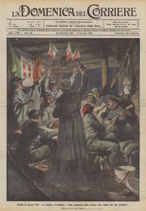 Krigsjulen 1915, Kort sagt skålen, Til fedrelandets storhet, for fjerne kjæres helse!