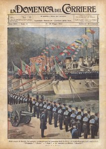 I vannet i La Spezia av Achille Beltrame