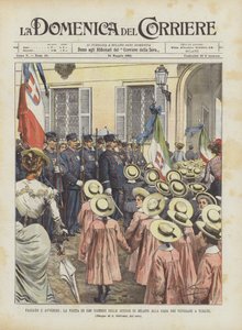 Past e Avvenire, besøket av 1500 barn fra Milano-skoler til Casa Dei Veterani i Turate