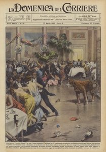 For å gi den lokale fargen til en abyssinisk fest holdt i en Cannes-restaurant?