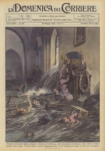Kraftig regn har oversvømmet omgivelsene til Koblenz i det vestlige Tyskland av Achille Beltrame