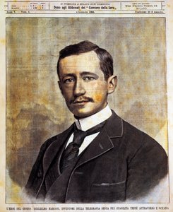 Portrett av Guglielmo Giovanni Maria Marconi (Bologna av Achille Beltrame