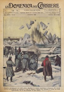 Stormer, ledsaget av iskalde, plager den transylvaniske regionen i Romania av Achille Beltrame