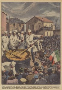 Blant feiringen av polenta som også i år fant sted i forskjellige deler av Italia?