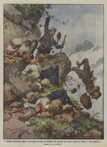 Tragisk alpinbestigning, en stor Grenoble-advokat som faller fra fjellet sammen?