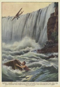 En bisarr amerikansk kveld stengte i en tønne for å overvinne den berømte Niagara-fossen også i år