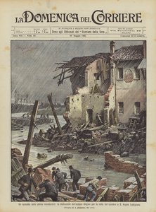 En episode av de siste flommene, ødeleggelsen av Origoni-fabrikken for Lambro-ruten?
