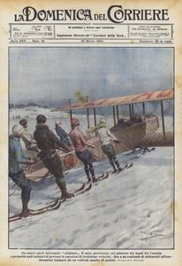 En ny vintersport, skifly